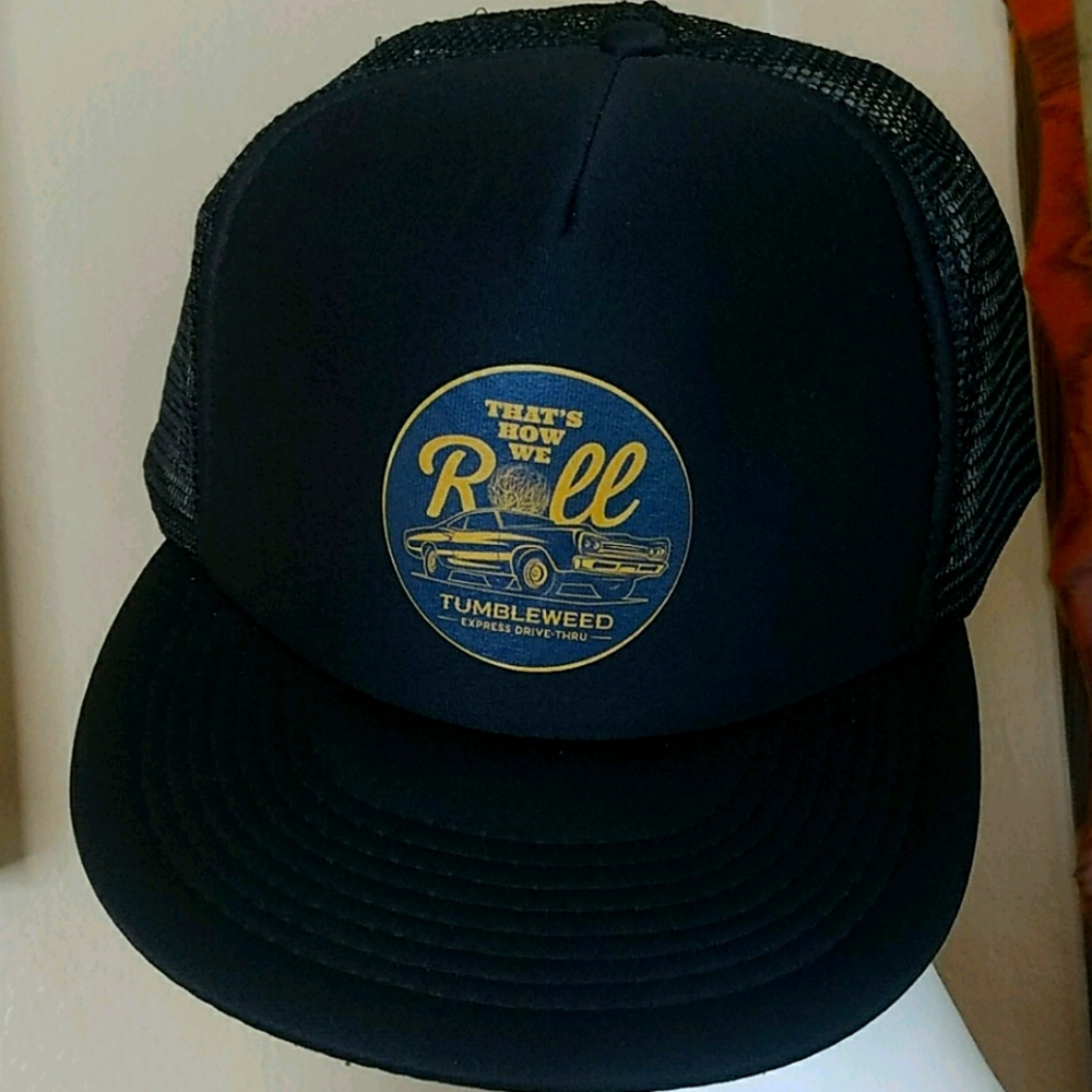 NEW That's How We Roll Snapback Trucker Hat Black